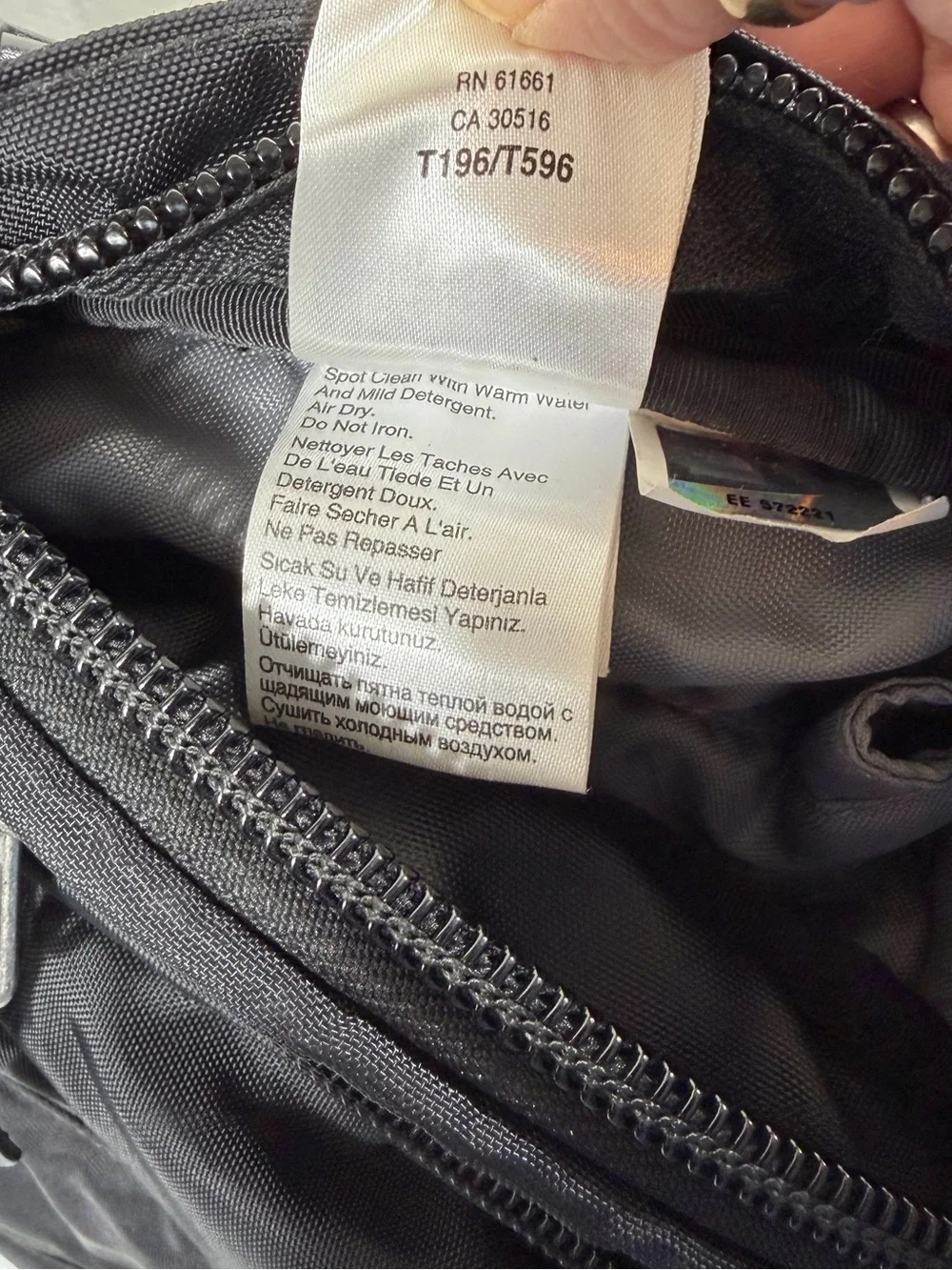 Vtg The North Face Black Men's Backpack - Surge